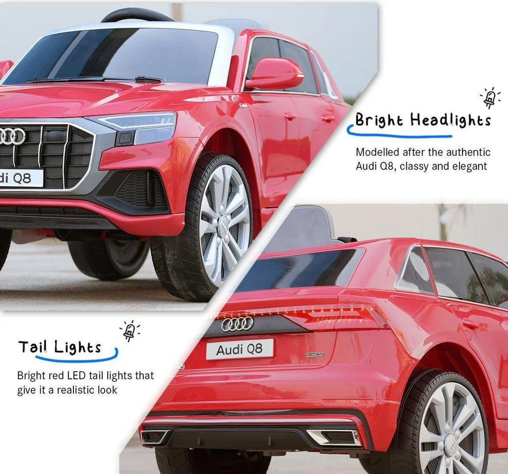 EMotorad Formula Fun Battery Oprated AUDI Q8  CAR (Red)