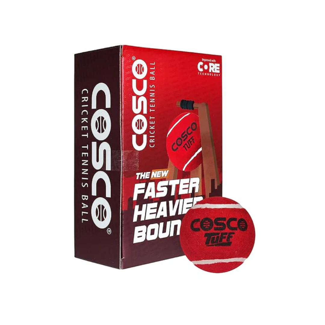 Cosco Cricket Ball Heavy Weight Red pack of 6 Pcs