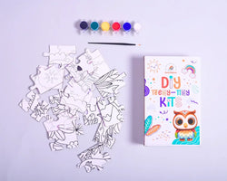 ilearnngrow Teeny Tiny DIY Puzzle Set of Two for Kids Multi-Craft Kids Puzzle Kit