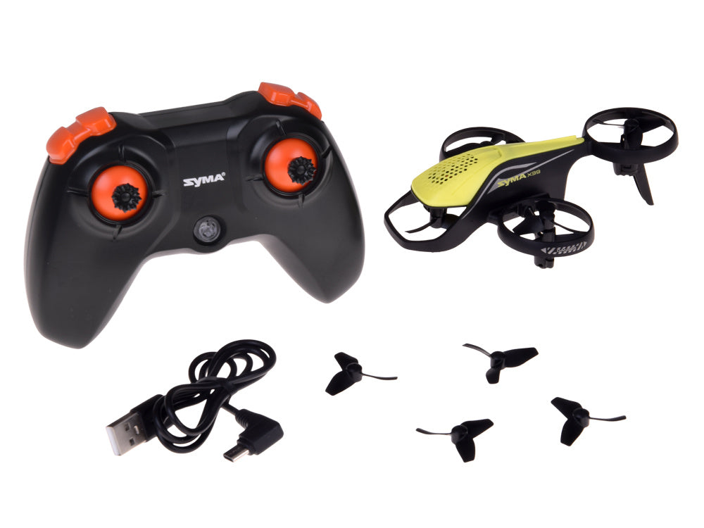 Rainbow Toys Mini Drone SYMA X39 four Axis 2 Speed acrobatics Remote Control Drone