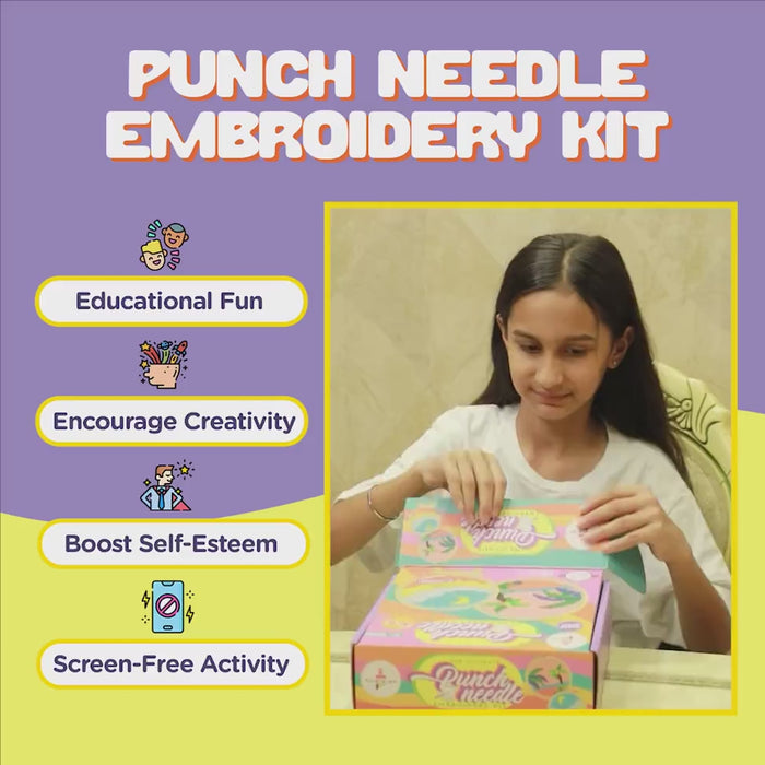 Kalakaram Punch Needle Embroidery Kit