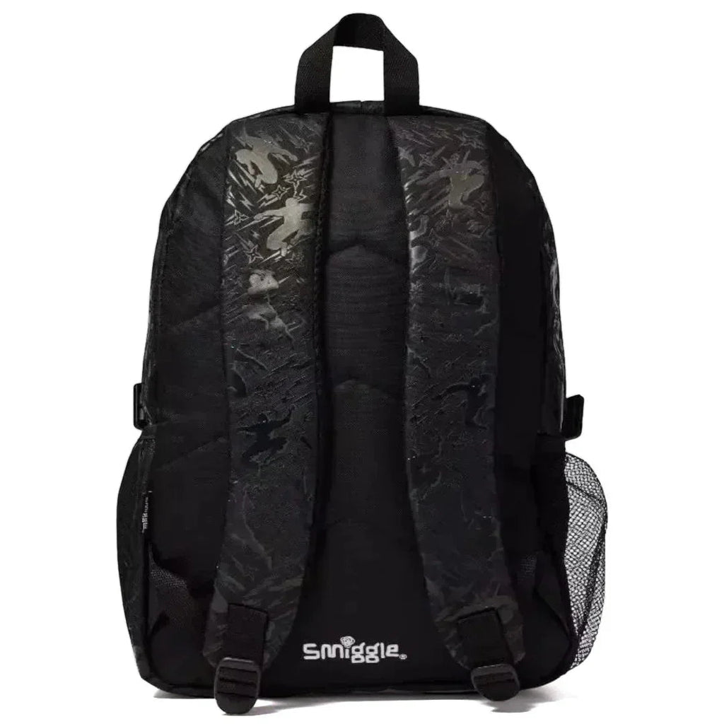 Smiggle Classic Attach Backpack – 16 Inch Ninja-Themed School Bag with Multiple Compartments