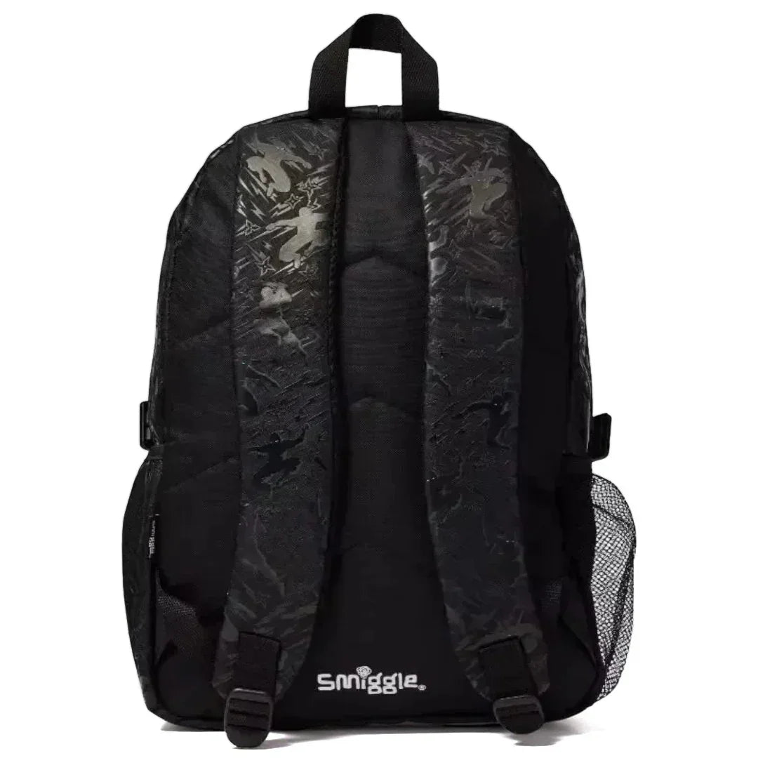 Smiggle Classic Attach Backpack – 16 Inch Ninja-Themed School Bag with Multiple Compartments