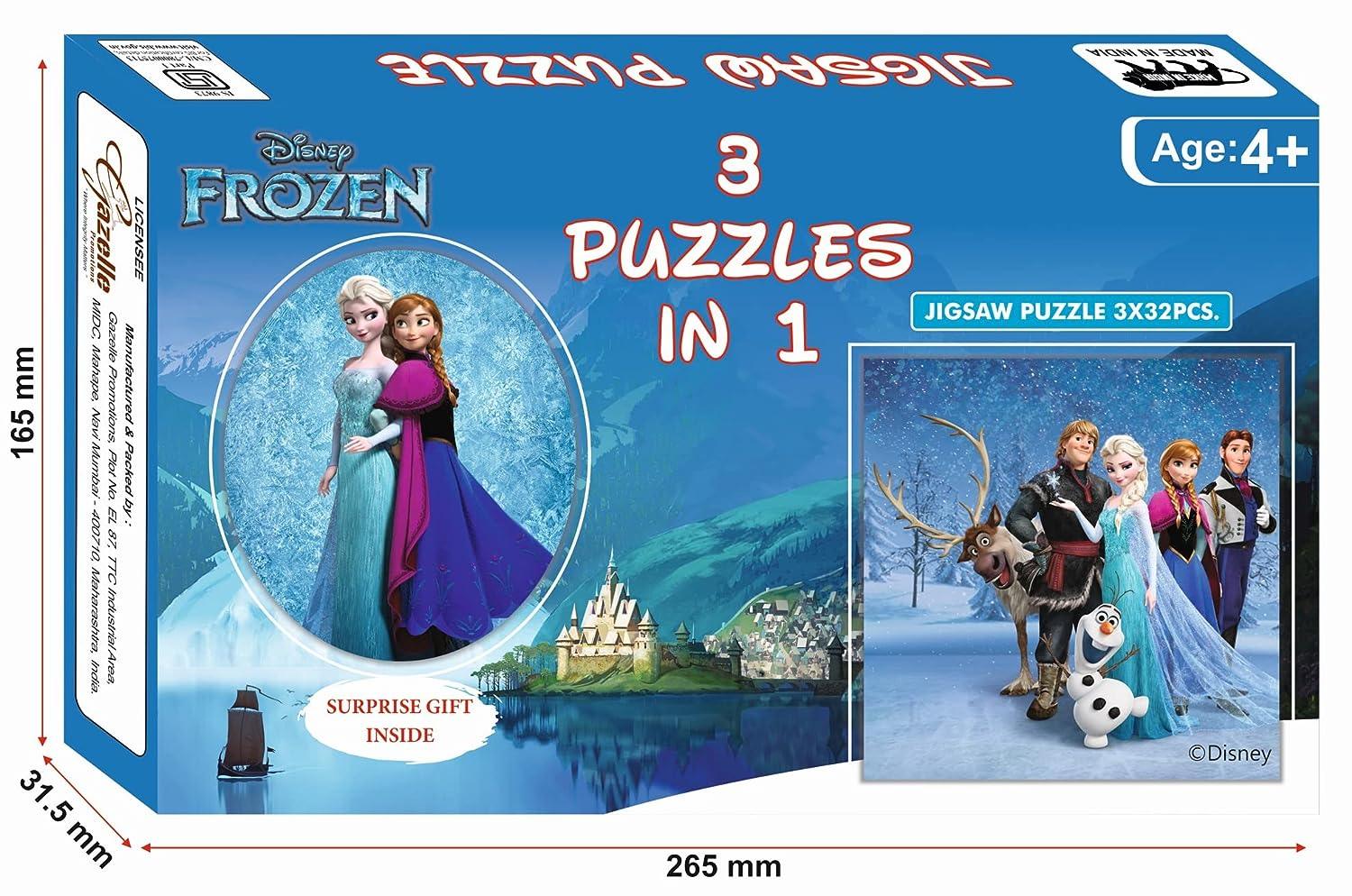 Topps 8in1 DISNEY FROZEN JIGSAW PUZZLE (4 years and above)