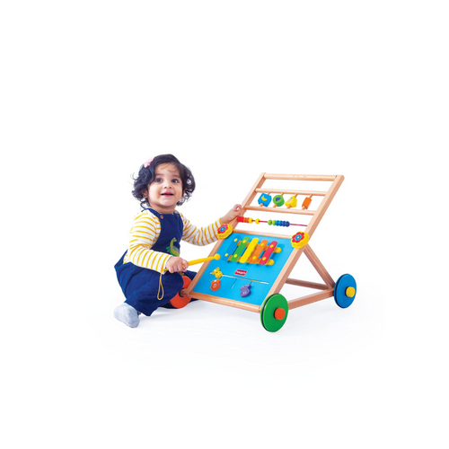 Funskool Giggles Activity Walker Ride On - Baby Walker for 0-12 Months View 2