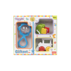 Funskool Giggles Funskool Mini Rattle Gift Set Pack Of 3 - Baby Rattle for 0-12 Months