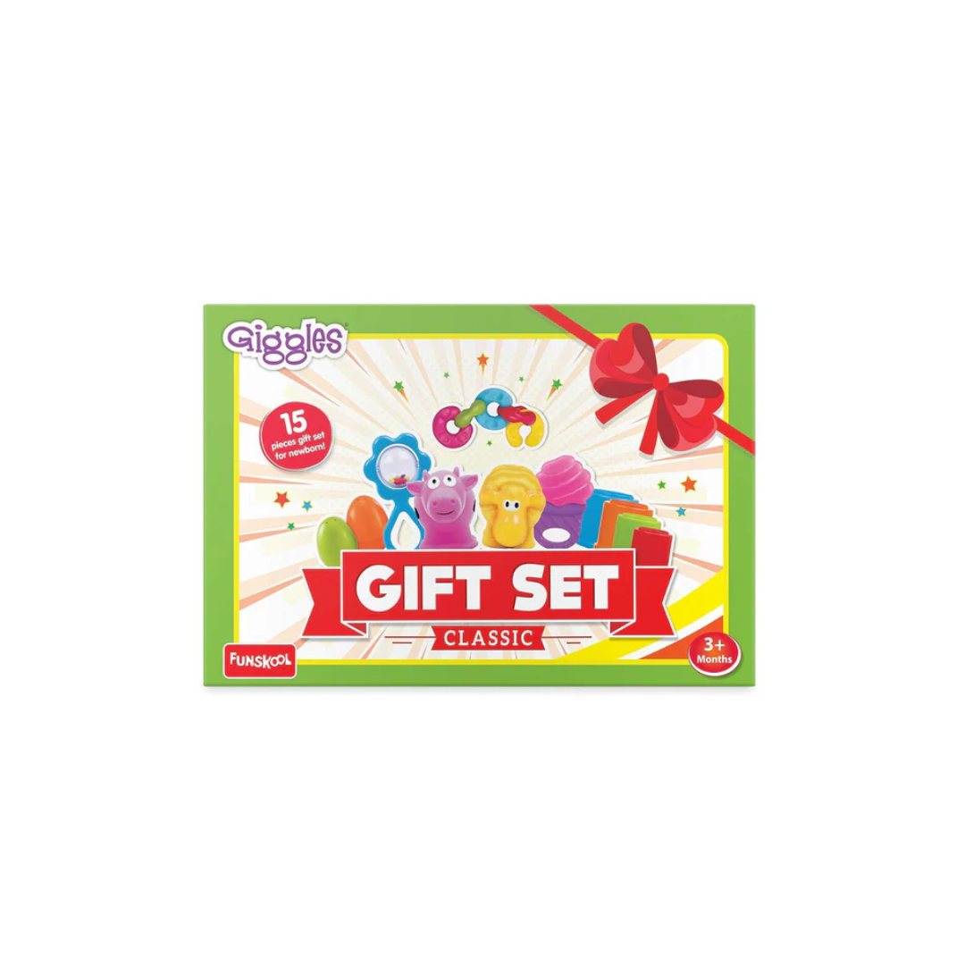 Funskool Giggles Gift Set Classic - Baby Gift Set for 0-12 Months
