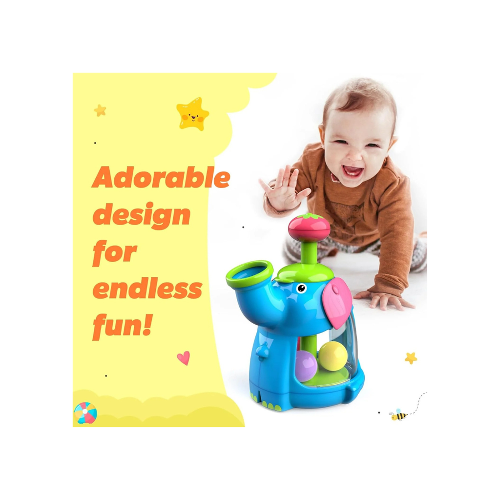 Funskool Giggles Jumbo Push & Twirl Spin Toy - Baby Toy for 0-12 Months View 5