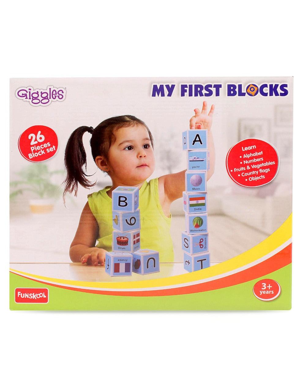 Funskool Giggles My First Block  Learning Acitvity Toy for Ages 3+