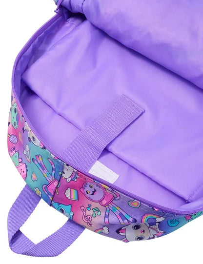 Smiggle Gabby’s Dollhouse 16 Inch Kids School Backpack – Glitter Cat Ear Design | 6–12 Years