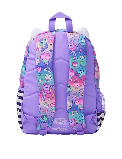 Smiggle Gabby’s Dollhouse 16 Inch Kids School Backpack – Glitter Cat Ear Design | 6–12 Years