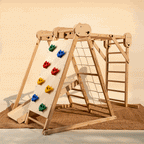 Curious Cub Wooden Foldable Jungle Gym