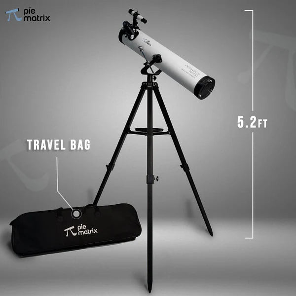 Pie Matrix Pegasus 76mm AZ Newtonian Reflector Telescope (76700)