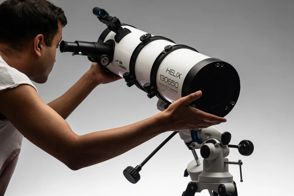 Pie Metrix Helix Reflector Telescope with Motor Drive