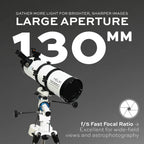 Pie Metrix Helix Reflector Telescope with Motor Drive