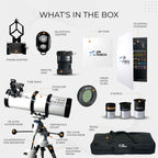 Pie Metrix Helix Reflector Telescope with Motor Drive