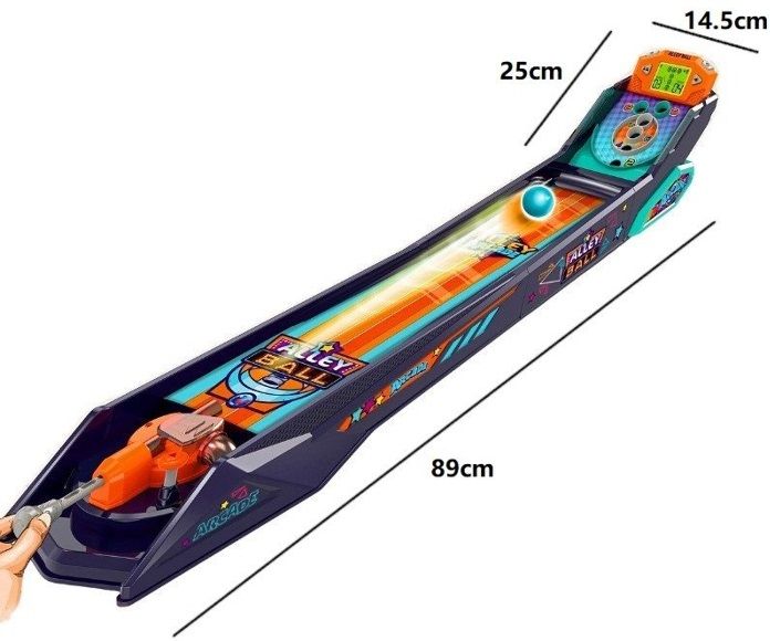 Electronic Alley Arcade Ball Game – Luxury Alley Ball Set with Light, Sound & Electronic Scoring