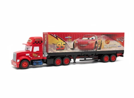 Remote Control Container Truck Toy with Lights & Sound