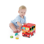 Funskool Giggles Shape Sorting Bus - Red