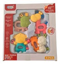 Rainbow Toys Learning Baby Rattle 4 Pcs Set