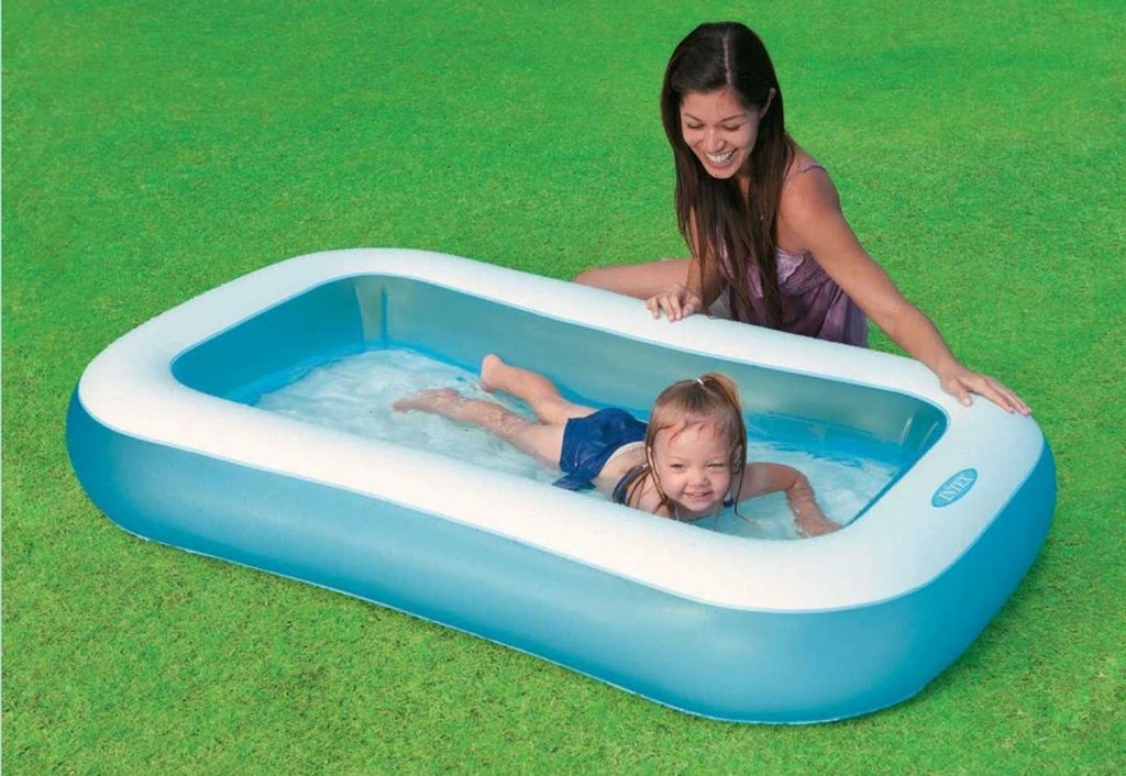 Intex 57403 Rectangular Pool 5 Foot Inflatable Swimming Pool