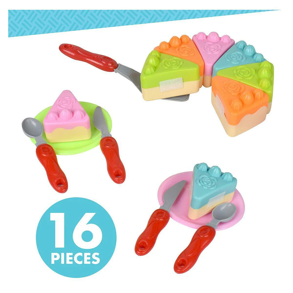 Itoys Pastry Party Set 16pcs, Multicolour