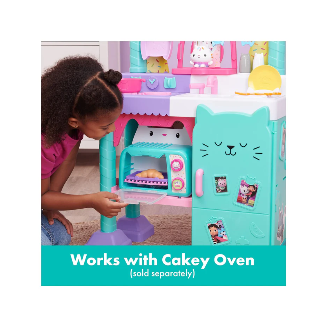 Gabby Dollhouse Gabbys Dollhouse, Cakey Kitchen Set for Kids with Play Kitchen Accessories