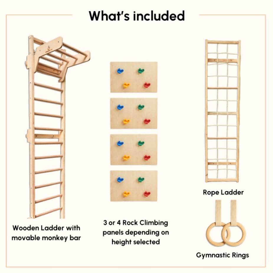 Curious Cub L Shaped Jungle Gym