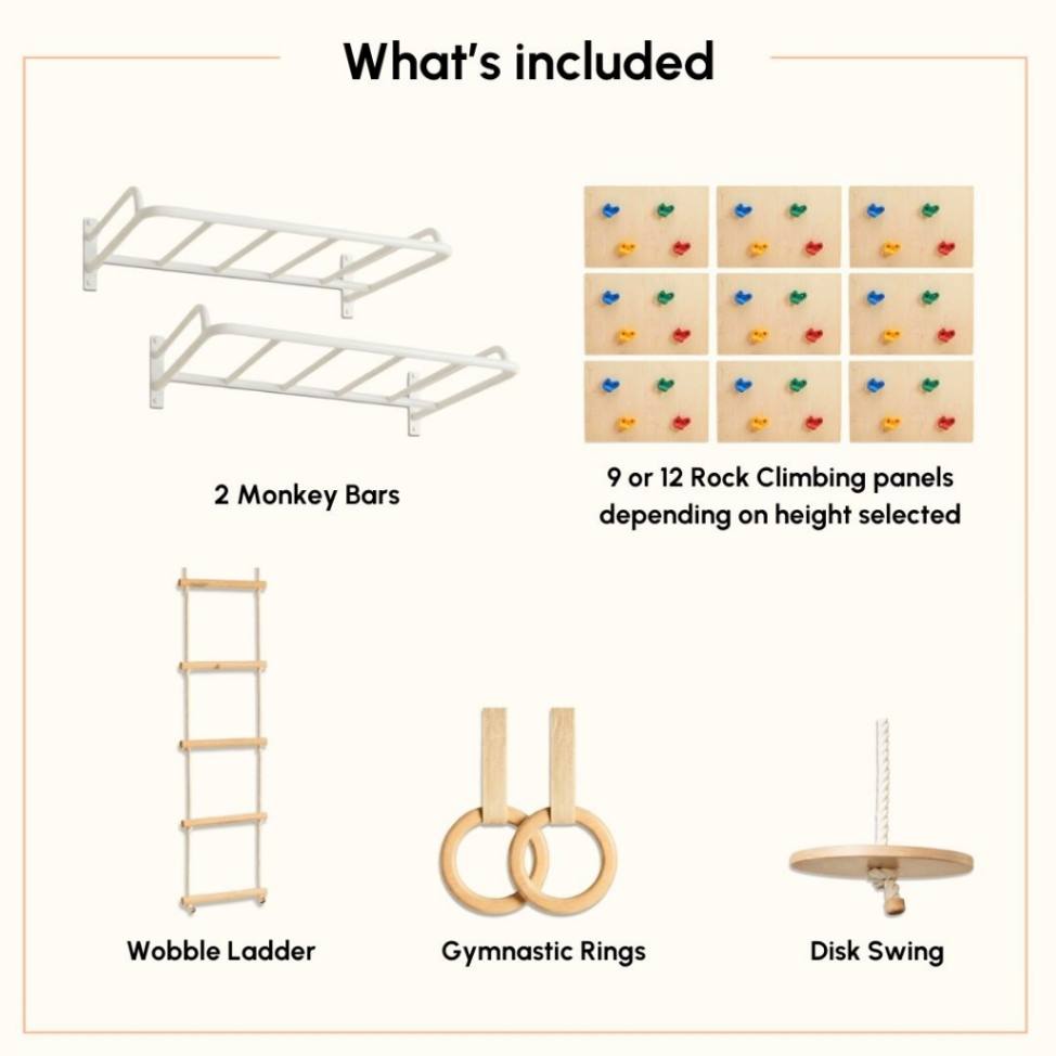 Curious Cub Ultimate Jungle Gym 1 (7Feet)