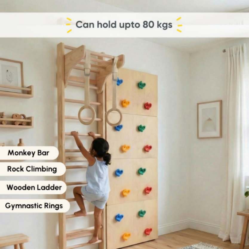 Curious Cub Space Saver Jungle Gym 1 (7.5 Feet )