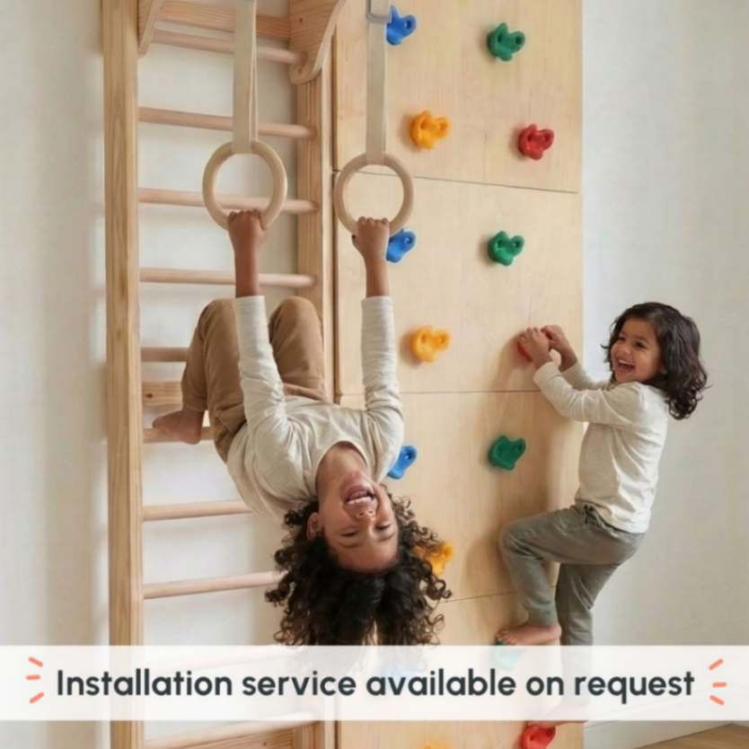 Curious Cub Space Saver Jungle Gym 1 (6 Feet )