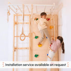 Curious Cub Space Saver Jungle Gym 2 (7 Feet )