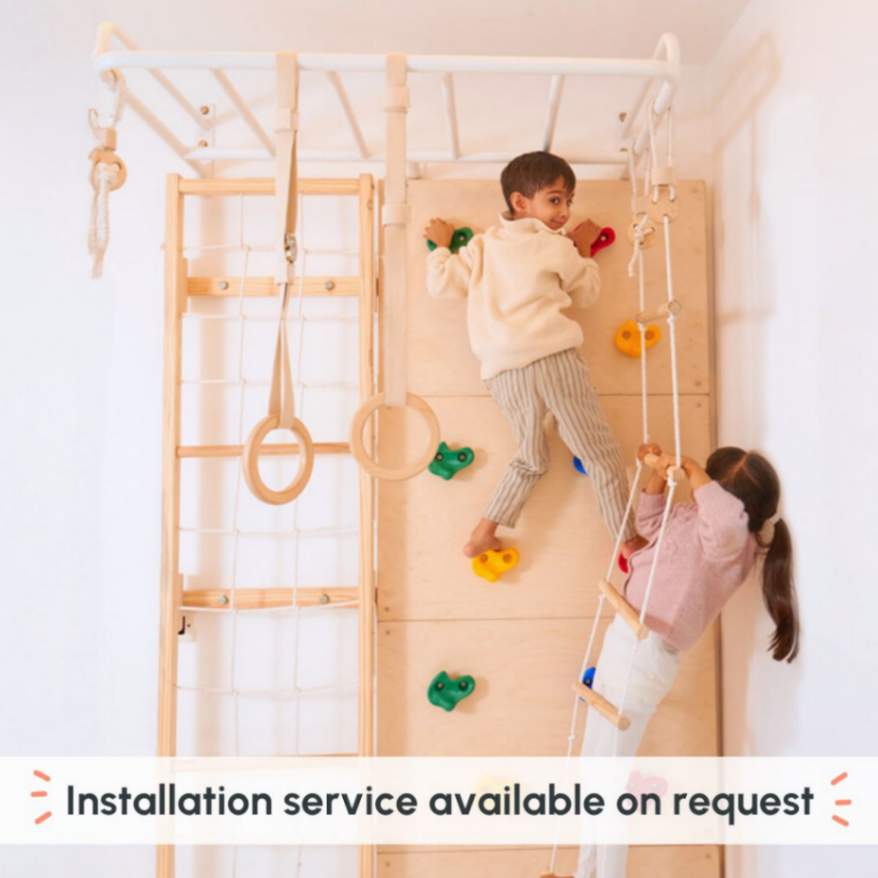 Curious Cub Space Saver Jungle Gym 2 (7 Feet )