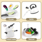 Rainbow Toys Pretend Kitchen Cooking Toy Set