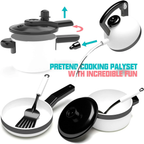 Rainbow Toys Pretend Kitchen Cooking Toy Set