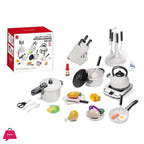 Rainbow Toys Pretend Kitchen Cooking Toy Set