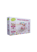 Mastela Mastela-Deluxe Portable Swing (Light Pink) - Baby Rocker & Swing for 0-12 Months