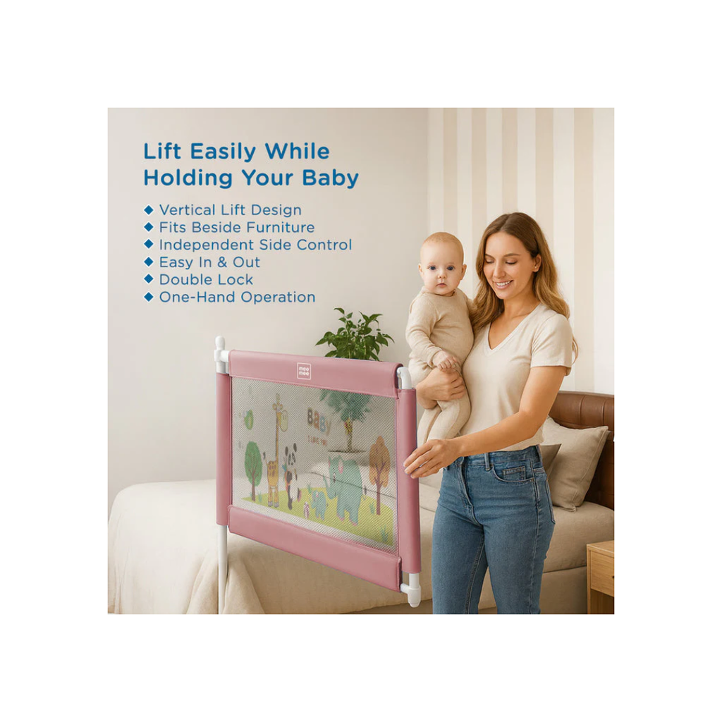 Mee Mee Bed Rail Guard 6ft Animal Train - Baby Safety & Feeding for 0-12 Months View 4