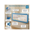 Mee Mee Bed Rail Guard 6ft Elephant Print - Baby Safety & Feeding for 0-12 Months View 2