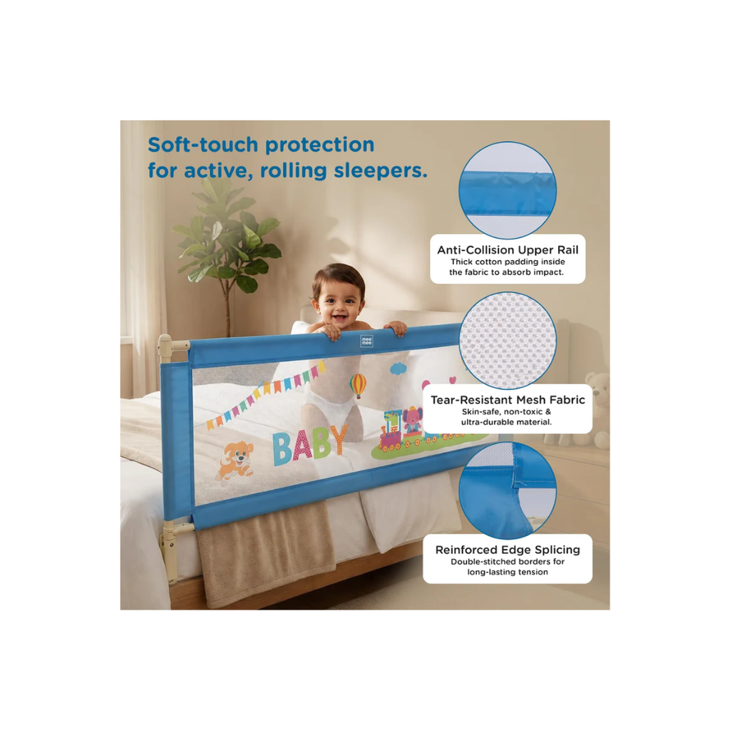 Mee Mee Bed Rail Guard 6ft Elephant Print - Baby Safety & Feeding for 0-12 Months View 3