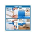 Mee Mee Bed Rail Guard 6ft Elephant Print - Baby Safety & Feeding for 0-12 Months View 4