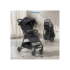 Mee Mee Easy Go Baby Stroller Black - Baby Stroller for 0-12 Months View 2