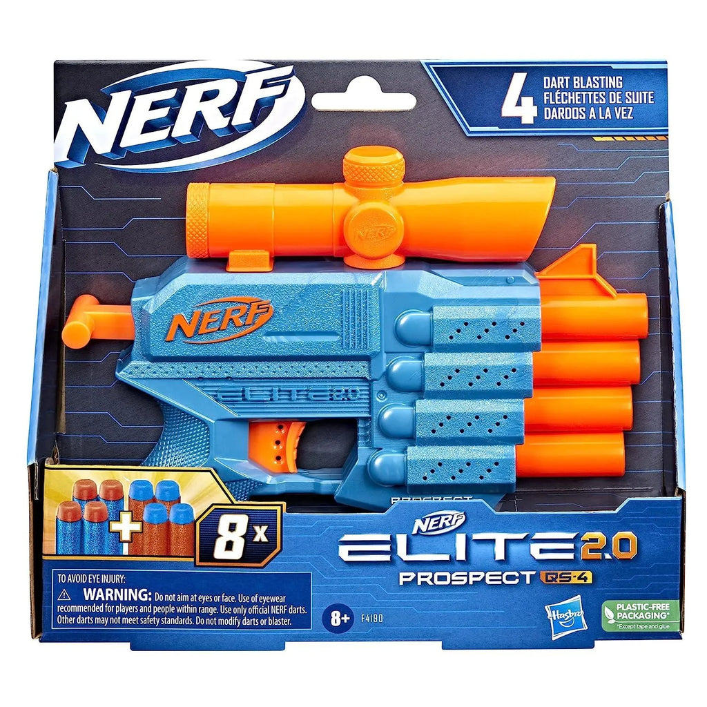 Hasbro Nerf Elite 2.0 Prospect QS-4 Blaster