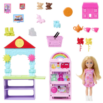 Mattel Barbie Chelsea Can Beâ€¦ Toy Store Playset With Small Blonde Doll, Shop Furniture & 15 Accessories