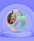 Spiky Cacus 4G Video Calling Smartwatch with GPS - Pink