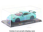 Bburago Porsche 911 GT3 Green with Acrylic Case 1:24  Licensed Diecast Model car