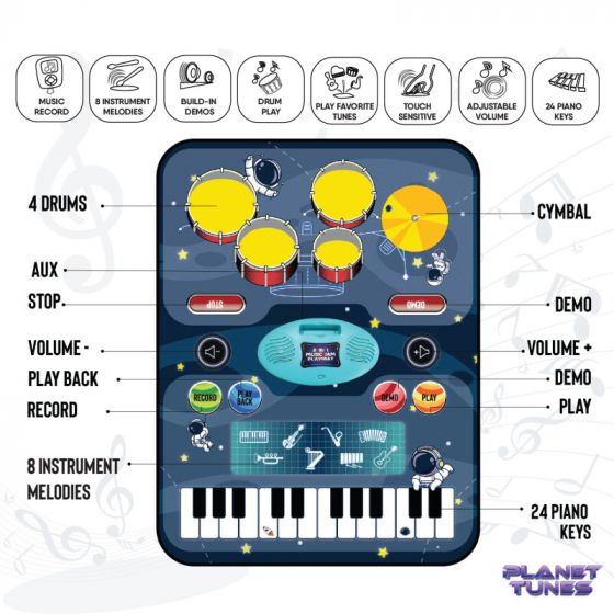 Planet Tunes  Space Musical Playmat for Kids