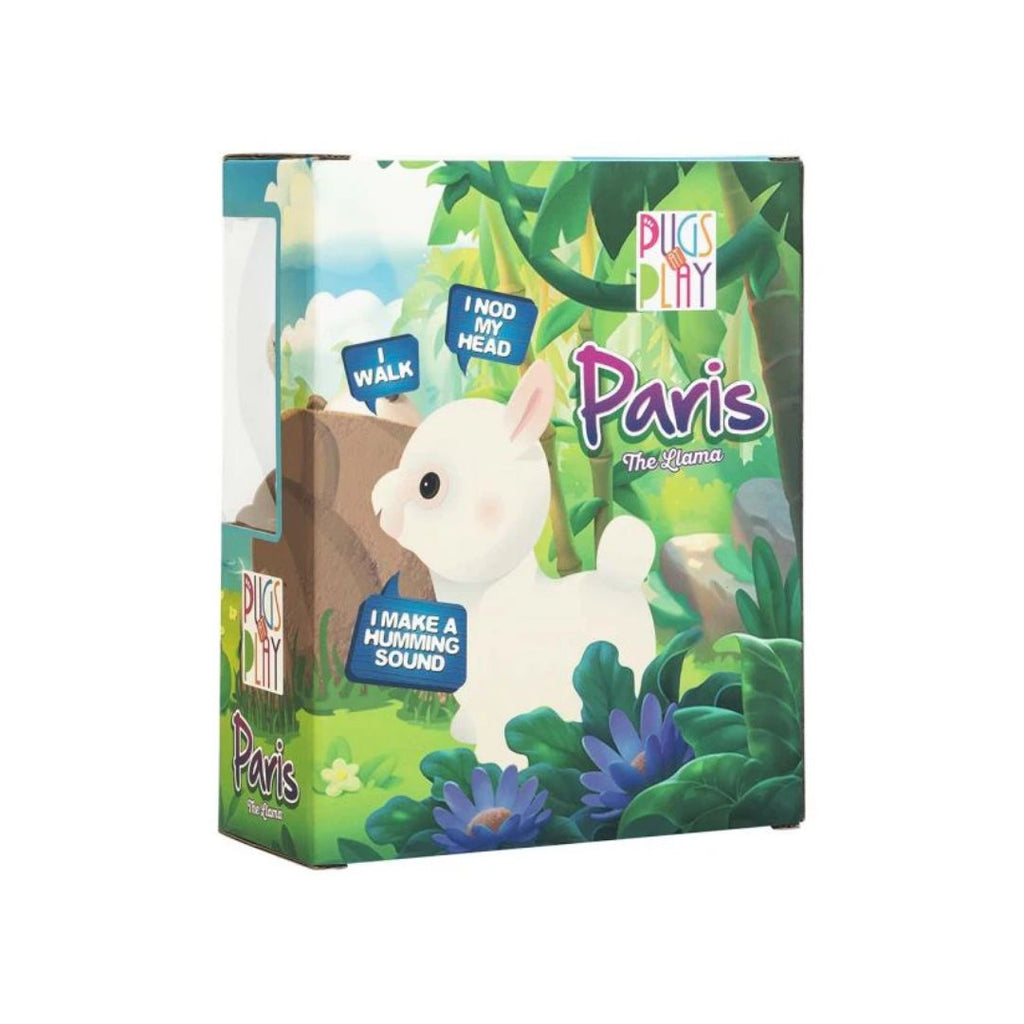 Pugs At Play Paris The Walking Lama - Interactive Plush Toy for 0-12 Months View 2