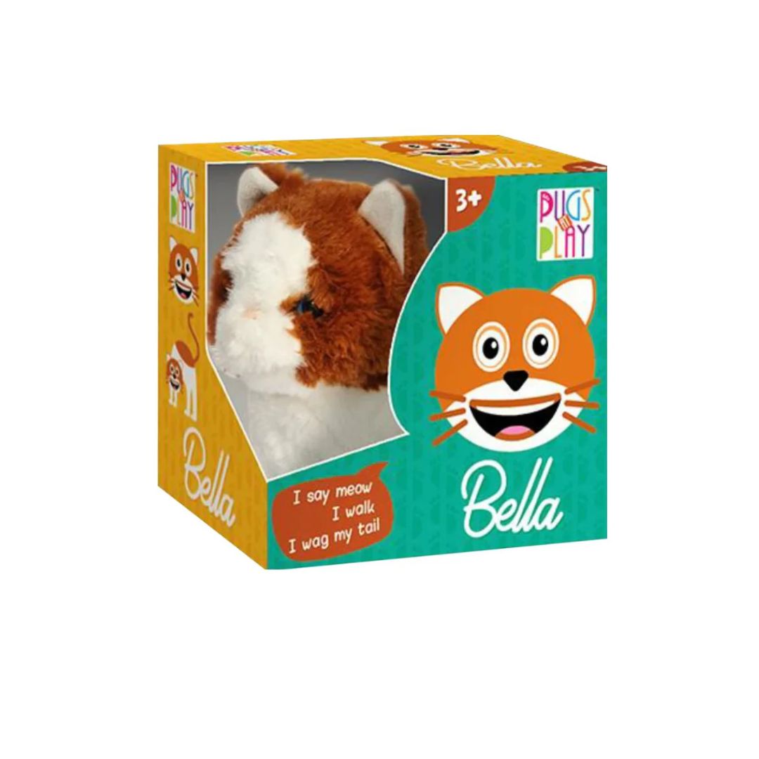Pugs At Play Walking Pet Bella Cat - Baby Toy for 0-12 Months