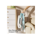 R for Rabbit Candy Pop Booster Chair - 4 Level Height Adjustment, Travel Friendly Aqua Blue - Baby Safety & Feeding View 4